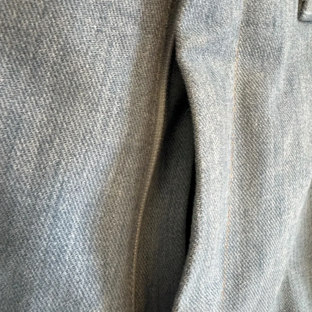 Tobias LA Men's VTG 70s Light Blue Denim Look Leisure Suit Three Piece Size 42 - Picture 15 of 16